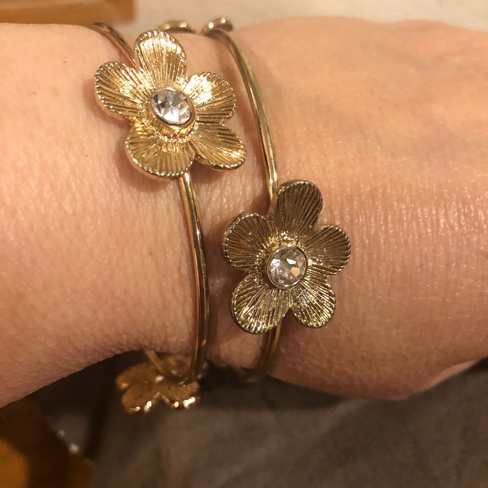 Bangle bracelets set of 2